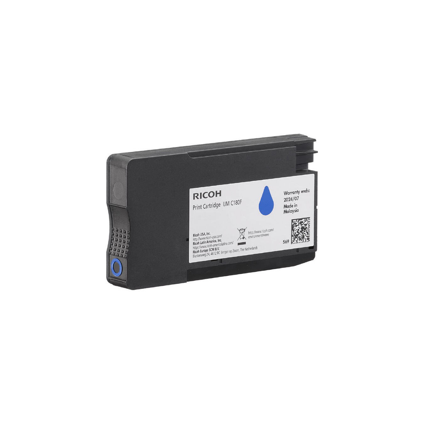 Ricoh Tinte 408518 Cyan IJM C180F — Buy in Cyprus with Fast Delivery