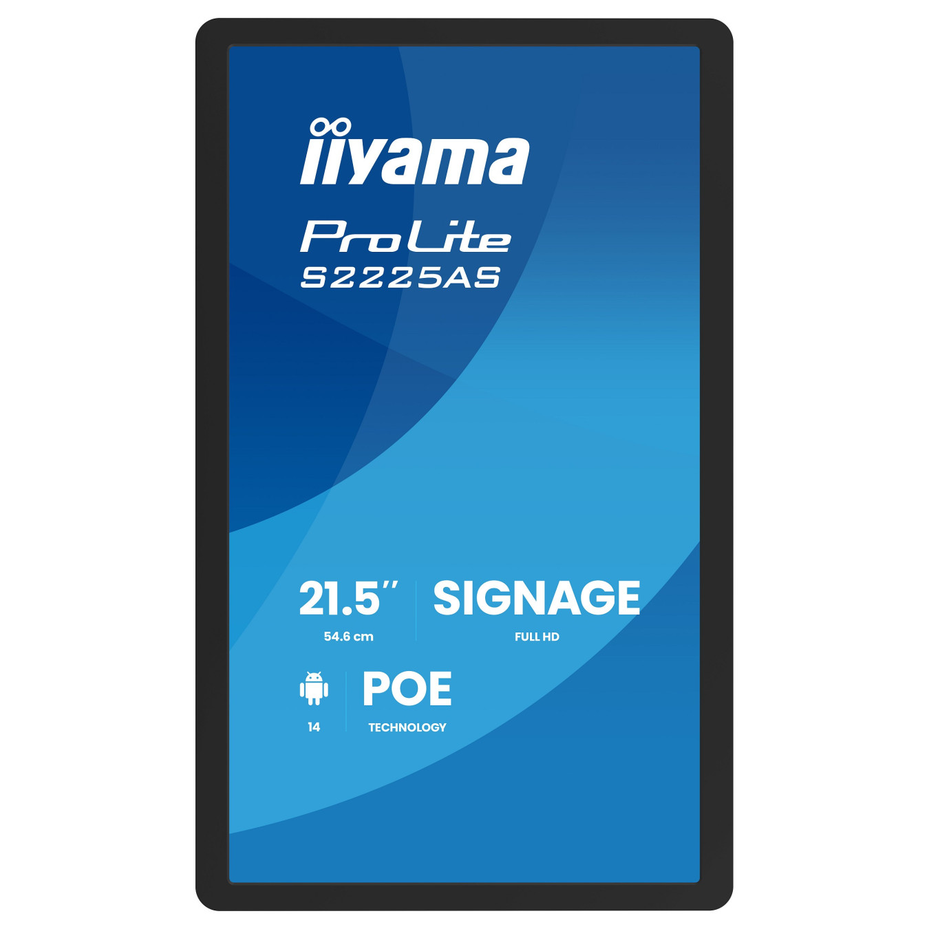 iiyama 54.6m (21.5') S2225AS-B1P 16:9 USB-C IPS — Buy in Cyprus with Fast Delivery