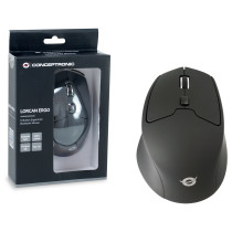CONCEPTRONIC Maus Wireless BT5.2 6Btns ERGO schwarz — Buy in Cyprus with Fast Delivery
