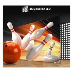 164.0cm 65' (3840x2160) Hisense 65E6NT 16:9 DLED 60Hz HDMI USB WLAN Bluetooth HDR10+ Speaker Black