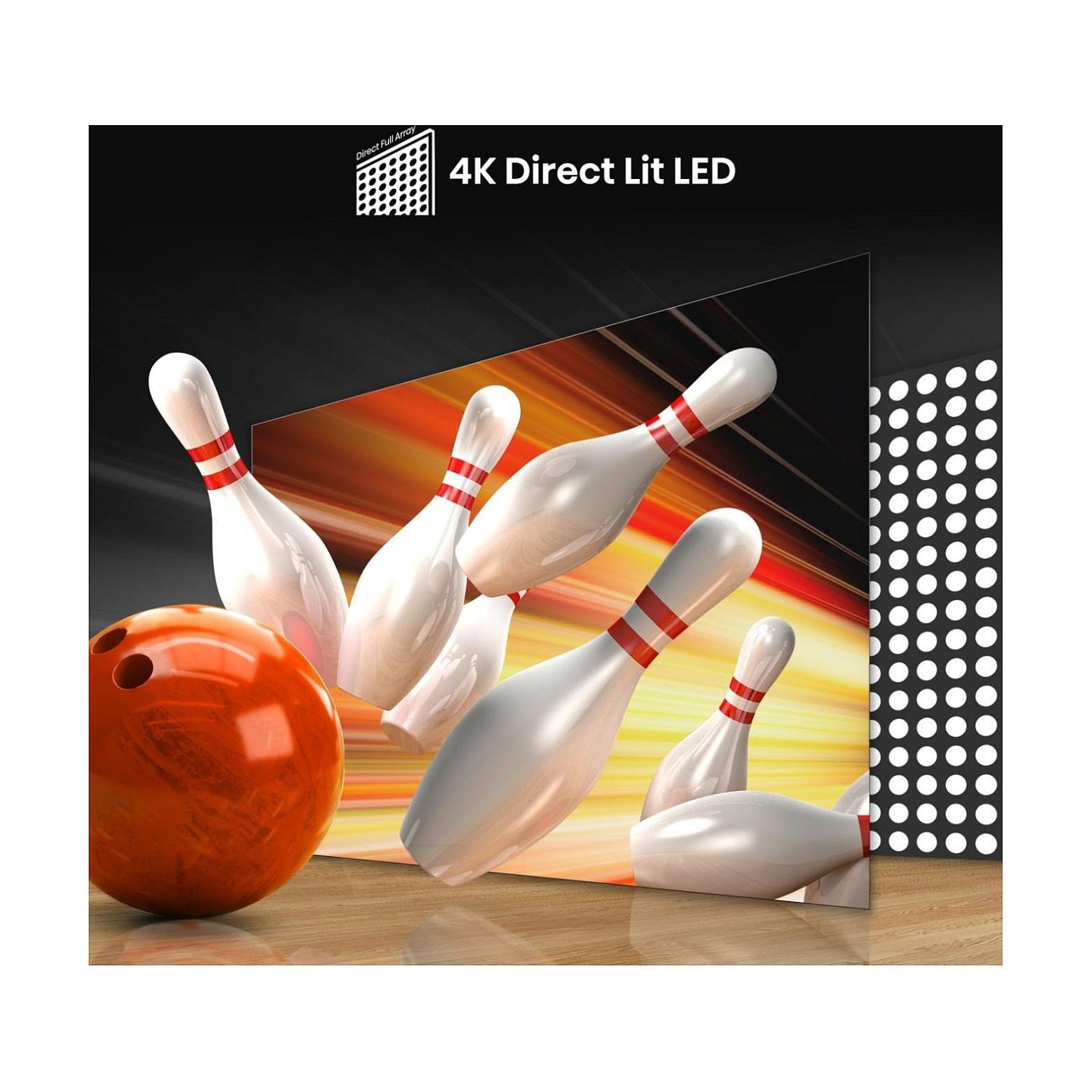 164.0cm 65' (3840x2160) Hisense 65E6NT 16:9 DLED 60Hz HDMI USB WLAN Bluetooth HDR10+ Speaker Black