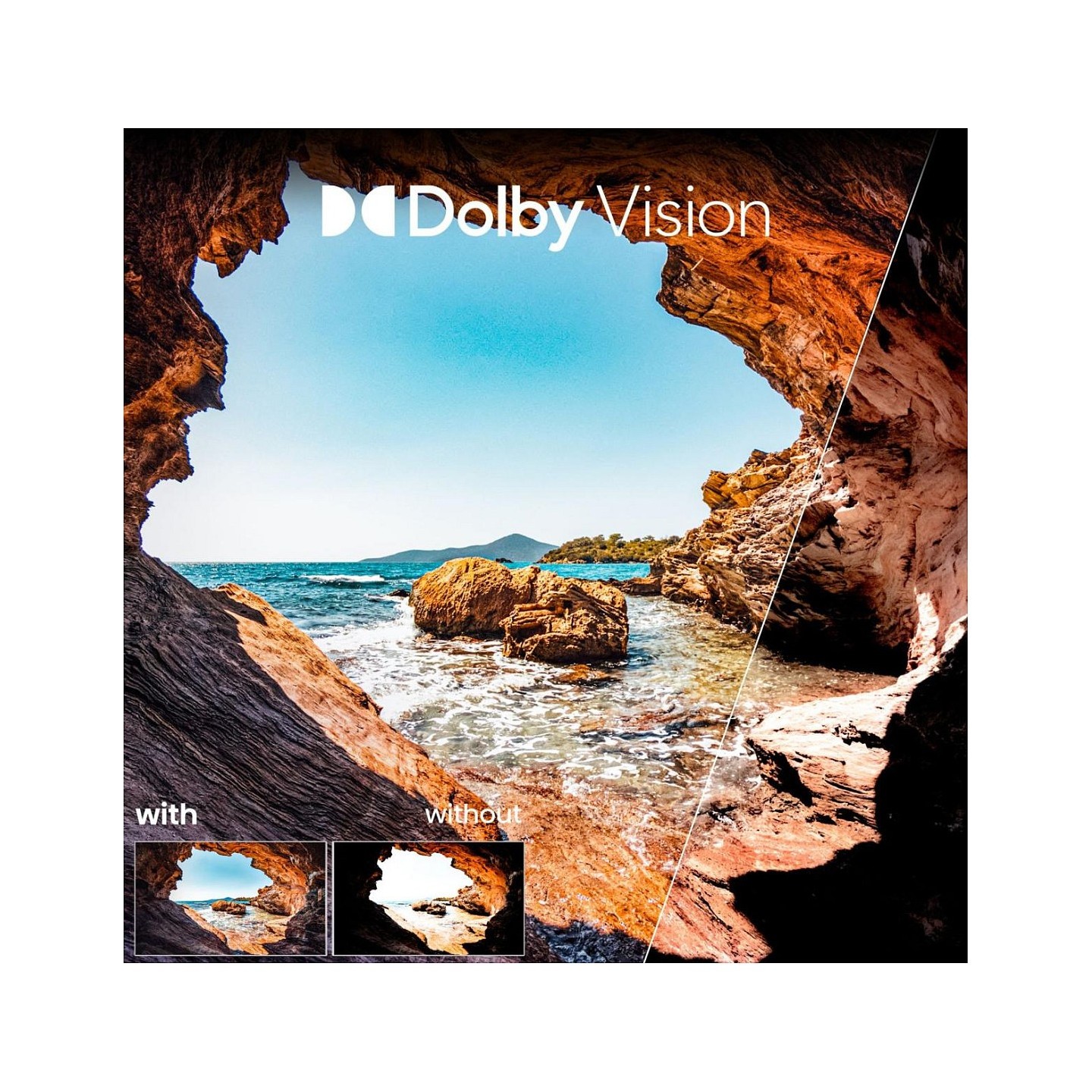 164.0cm 65' (3840x2160) Hisense 65E6NT 16:9 DLED 60Hz HDMI USB WLAN Bluetooth HDR10+ Speaker Black