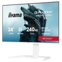 iiyama G-MASTER Red EagleTM GB2471HSU-W1 Gaming-Monitor 60.5 cm (24') weiß — Buy in Cyprus with Fast Delivery