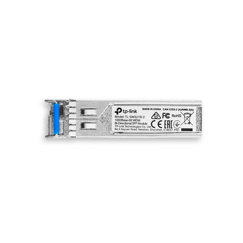 Buy TP-Link TL-SM321B - SFP Singlemode Transceiver - 1.25Gbps, LC, 9/125µm, Met... in Cyprus, Nicosia, Limassol, Larnaka, Pafos