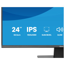 iiyama ProLite X2493HSU-B1 Monitor 60.5 cm (24') mattschwarz — Buy in Cyprus with Fast Delivery
