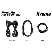 iiyama ProLite X2493HSU-B1 Monitor 60.5 cm (24') mattschwarz — Buy in Cyprus with Fast Delivery