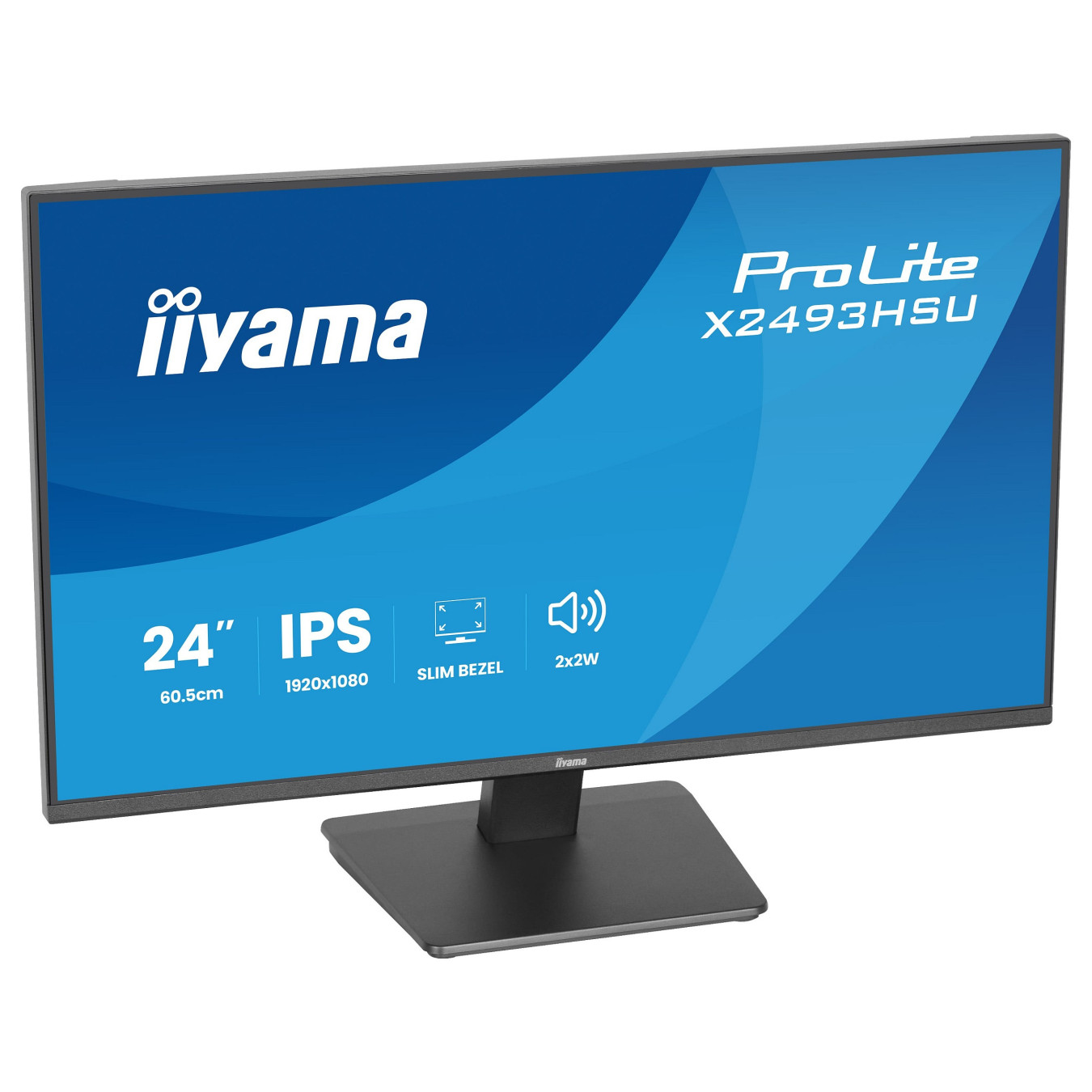 iiyama ProLite X2493HSU-B1 Monitor 60.5 cm (24') mattschwarz — Buy in Cyprus with Fast Delivery