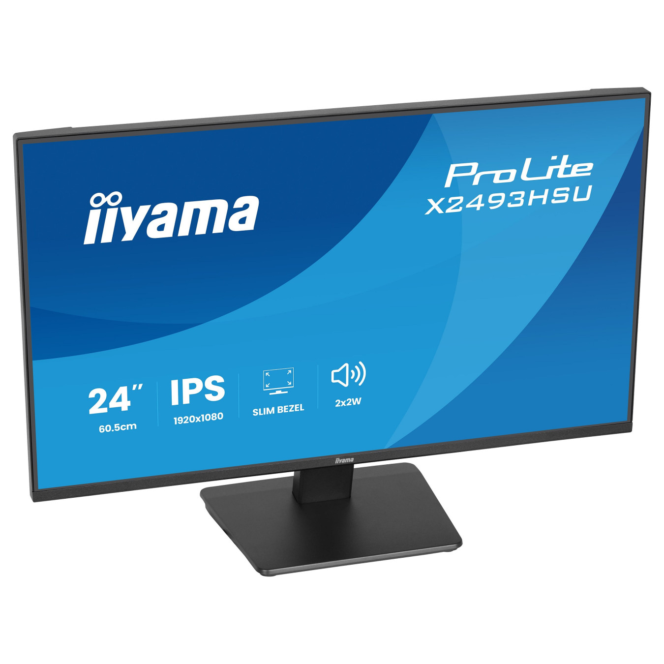 iiyama ProLite X2493HSU-B1 Monitor 60.5 cm (24') mattschwarz — Buy in Cyprus with Fast Delivery