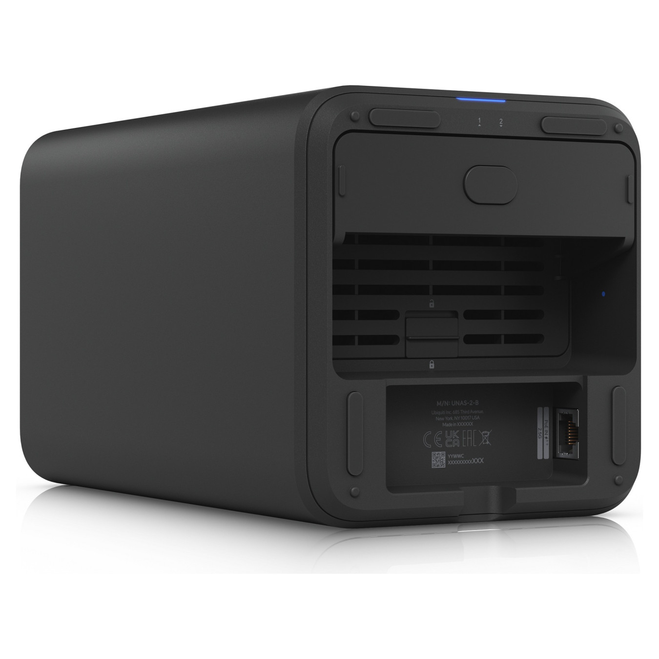 2-bay Ubiquiti UNAS-2-B black — Buy in Cyprus with Fast Delivery