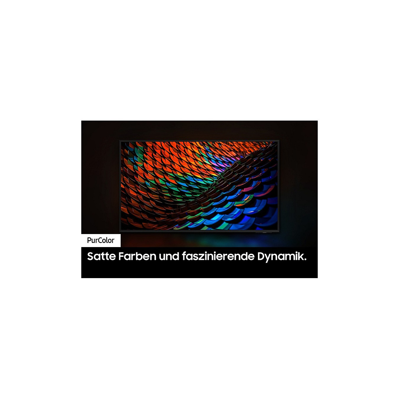 163.0cm 65' (3840x2160) Samsung GU65DU7179UXZG 16:9 Crystal UHD 50Hz HDMI USB WLAN Bluetooth HDR10+ Speaker Black