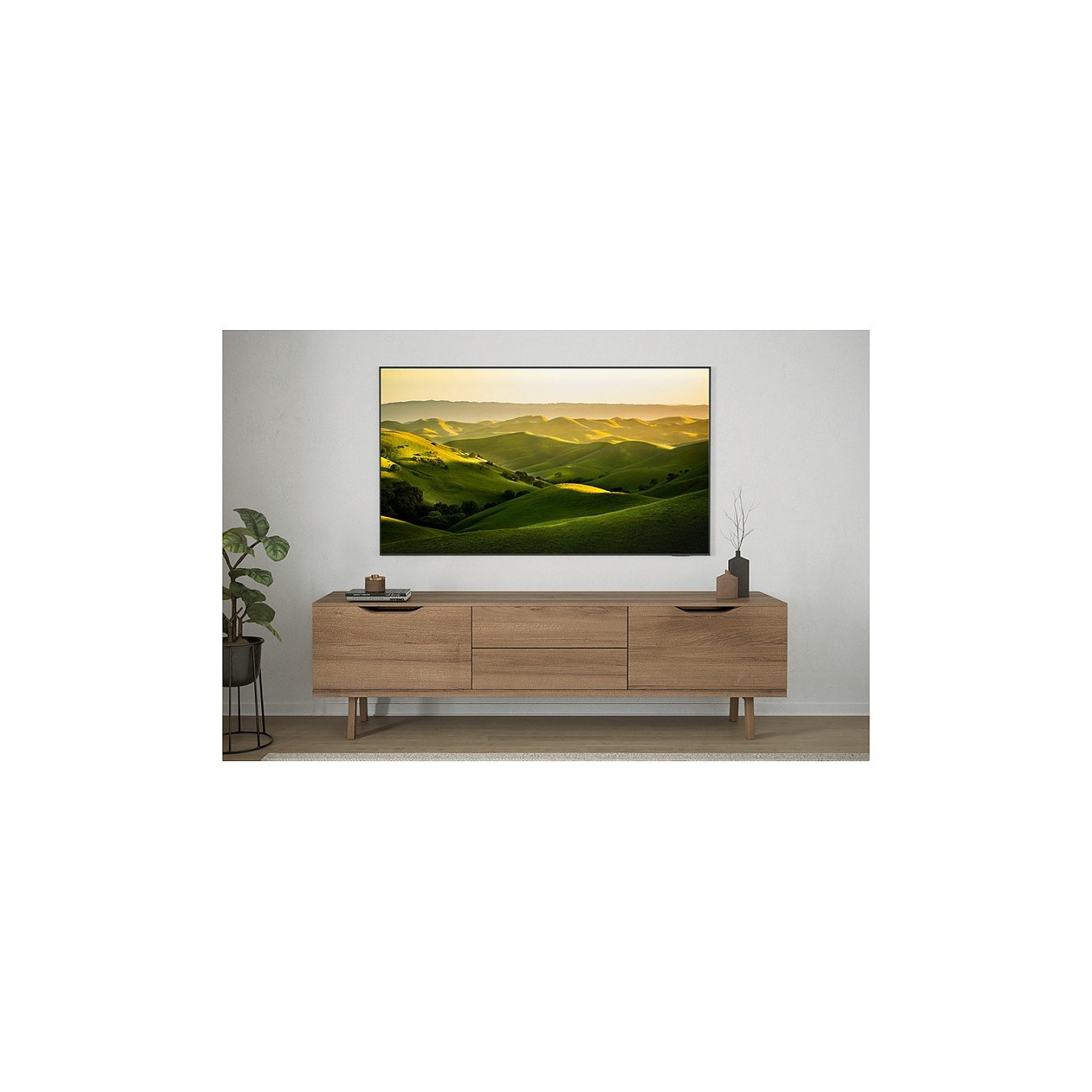 163.0cm 65' (3840x2160) Samsung GU65DU7179UXZG 16:9 Crystal UHD 50Hz HDMI USB WLAN Bluetooth HDR10+ Speaker Black