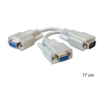Seriell Kabel Delock D-Sub9 - to 2x D — Buy in Cyprus with Fast Delivery