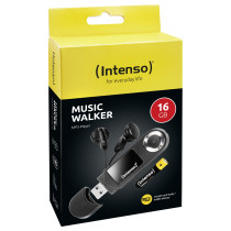 Intenso MP3 Player Music Walker 16GB Black retail — Buy in Cyprus with Fast Delivery