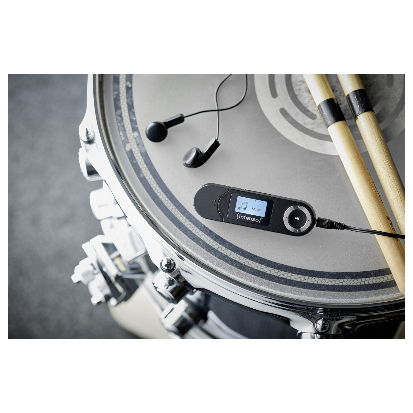 Intenso MP3 Player Music Walker 16GB Black retail — Buy in Cyprus with Fast Delivery