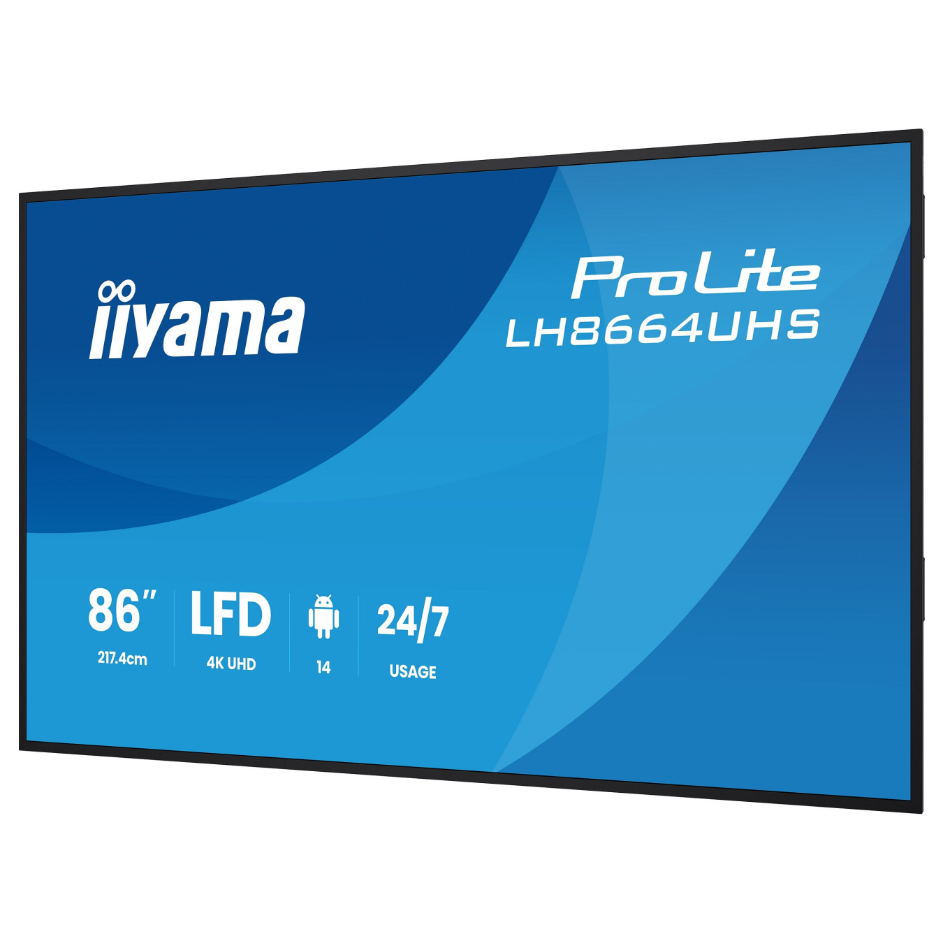 iiyama 217.4cm(85.6') LH8664UHS-B3AG 16:9 2xHDMI+USB-C (Speditionsversand) — Buy in Cyprus with Fast Delivery