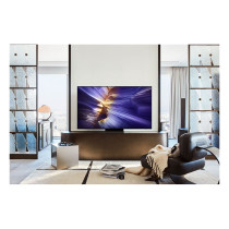 138cm 55' (3840x2160) Samsung GQ55S90FAE 16:9 OLED 144Hz 4x HDMI 2.1 2x USB LAN WLAN Twin-Tuner Dolby Atmos HDR10+ Ti...