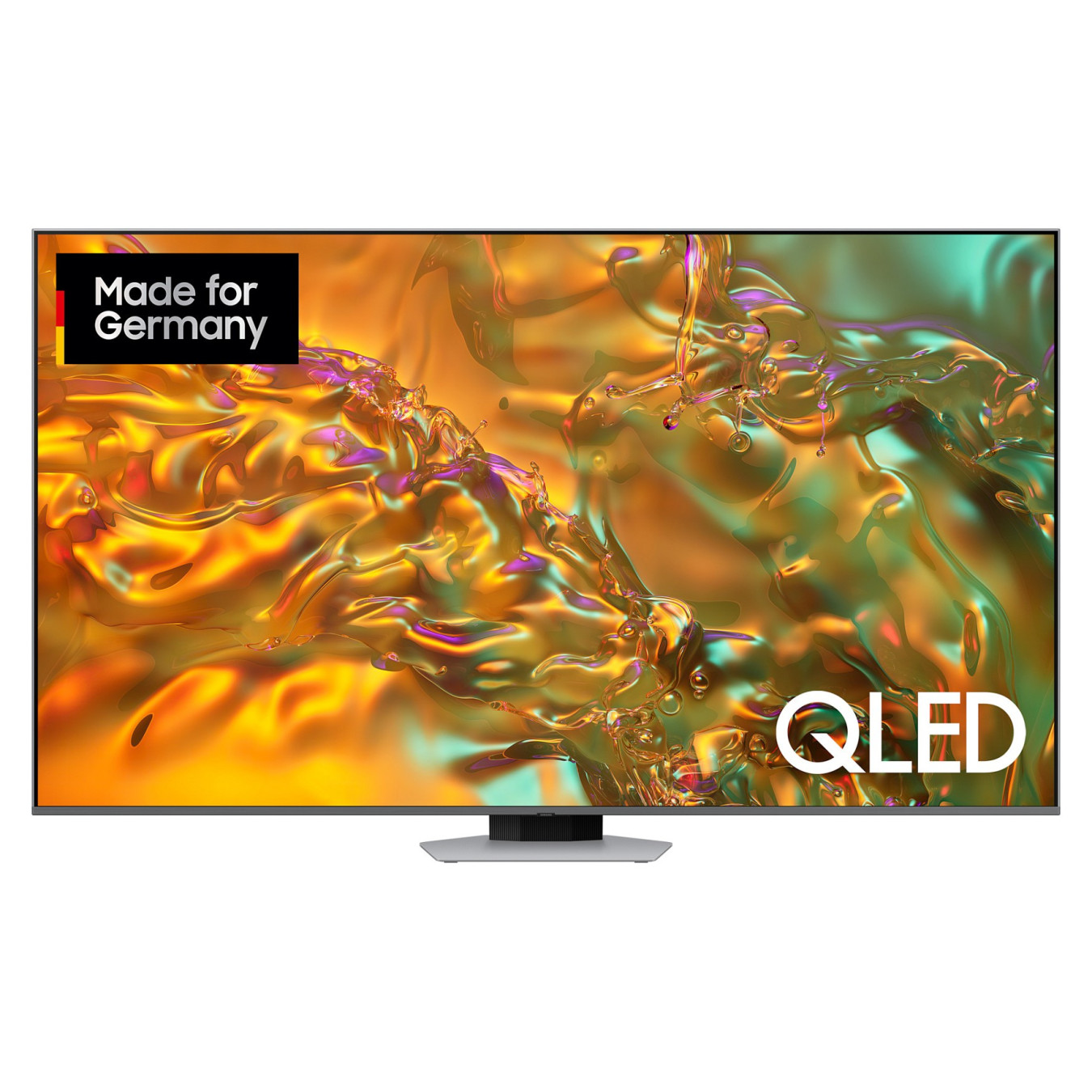 215.9cm 85' (3840x2160) Samsung GQ85Q80DATXZG 16:9 QLED 100Hz HDMI USB WLAN Bluetooth HDR10+ Speaker Titan Black