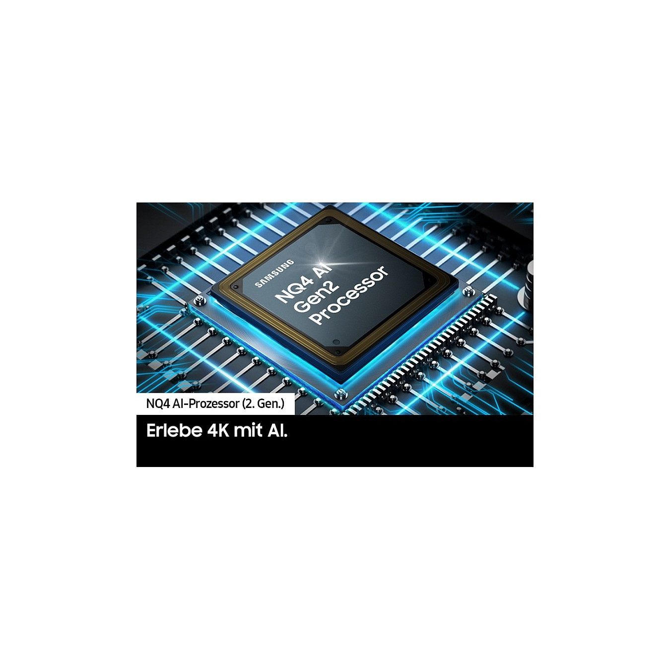 215.9cm 85' (3840x2160) Samsung GQ85Q80DATXZG 16:9 QLED 100Hz HDMI USB WLAN Bluetooth HDR10+ Speaker Titan Black