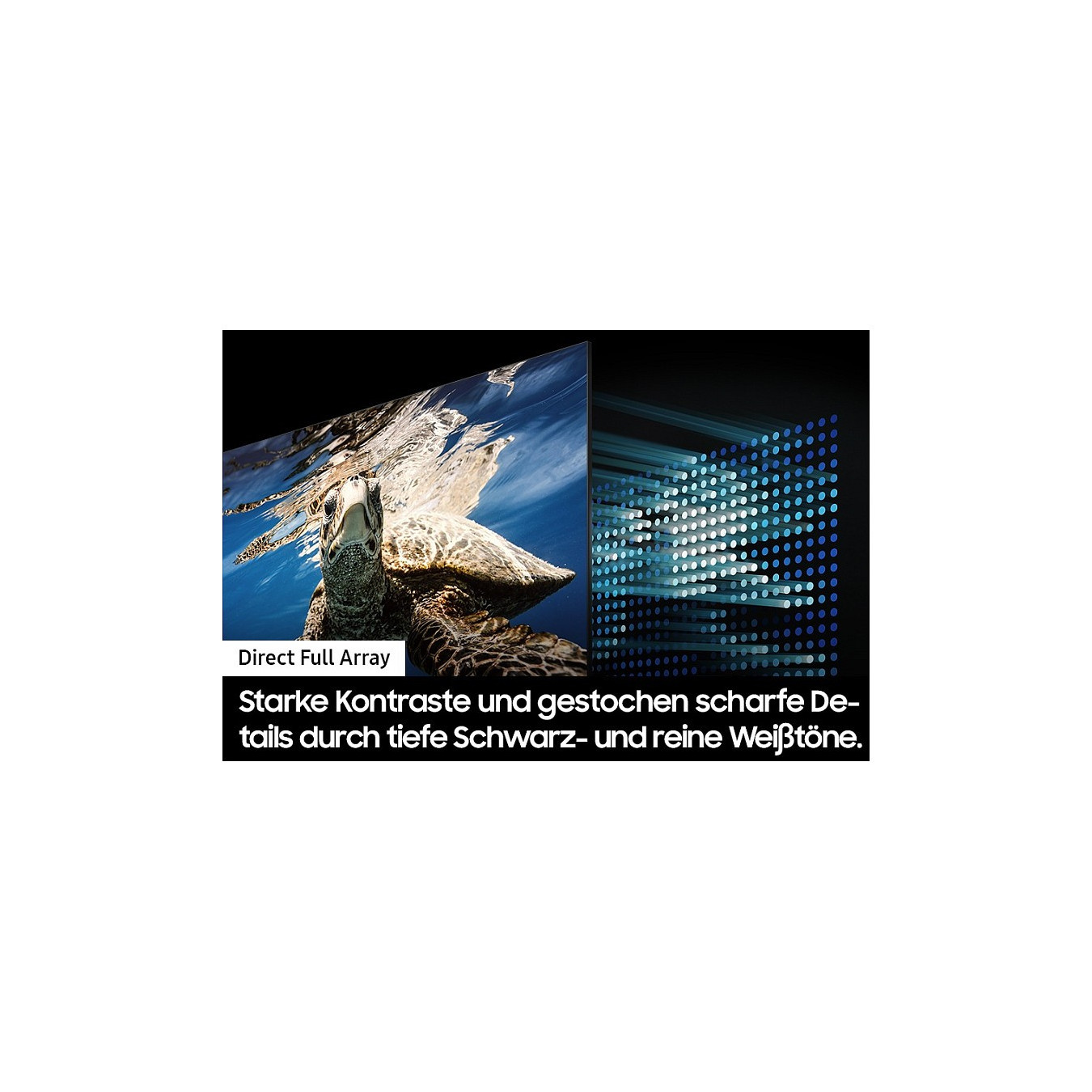 215.9cm 85' (3840x2160) Samsung GQ85Q80DATXZG 16:9 QLED 100Hz HDMI USB WLAN Bluetooth HDR10+ Speaker Titan Black
