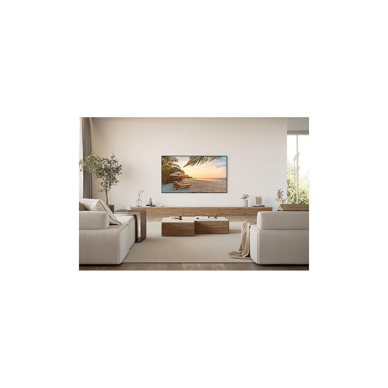 215.9cm 85' (3840x2160) Samsung GQ85Q80DATXZG 16:9 QLED 100Hz HDMI USB WLAN Bluetooth HDR10+ Speaker Titan Black