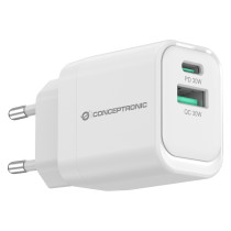 CONCEPTRONIC Ladegerät 2Port GaN USB-C -A 33WPD3.0 PPS ws — Buy in Cyprus with Fast Delivery