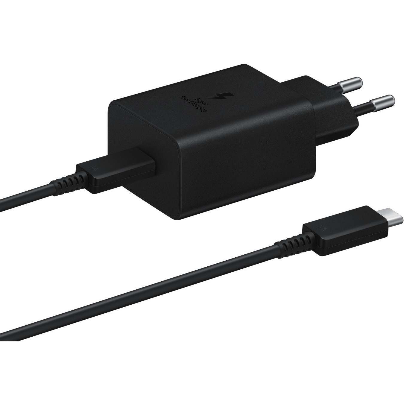 Samsung 45W Super Fast Charger - EP-T4510 - USB-C PD, 1.8m Cable, Black — Buy in Cyprus with Fast Delivery