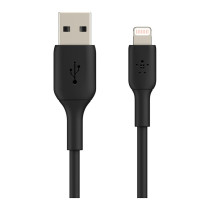 Belkin Lightning Lade Sync Kabel PVC mfi zertifiziert 1m black — Buy in Cyprus with Fast Delivery