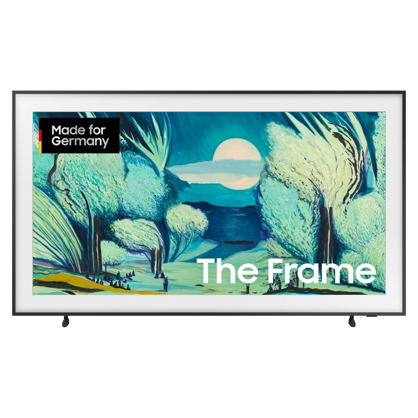 163cm 65' (3840x2160) Samsung The Frame GQ65LS03FAUXZG 16:9 QLED 100Hz HDMI USB LAN WLAN Bluetooth One Connect Box Black