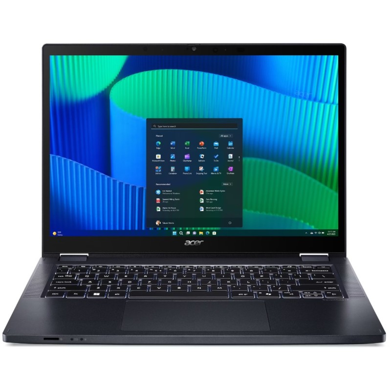 Buy Acer TravelMate P4 Spin TMP414RN-54 - Blue, Intel Core Ultra 7 155U, 16GB DD... in Cyprus, Nicosia, Limassol, Larnaka, Pafos