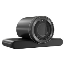 LENOVO QHD Webcam 2K Adjustable FOV90 78 65 Directional Microphone AutoFocus HDR AI Framing Face USB-C A 1.5m Detacha...