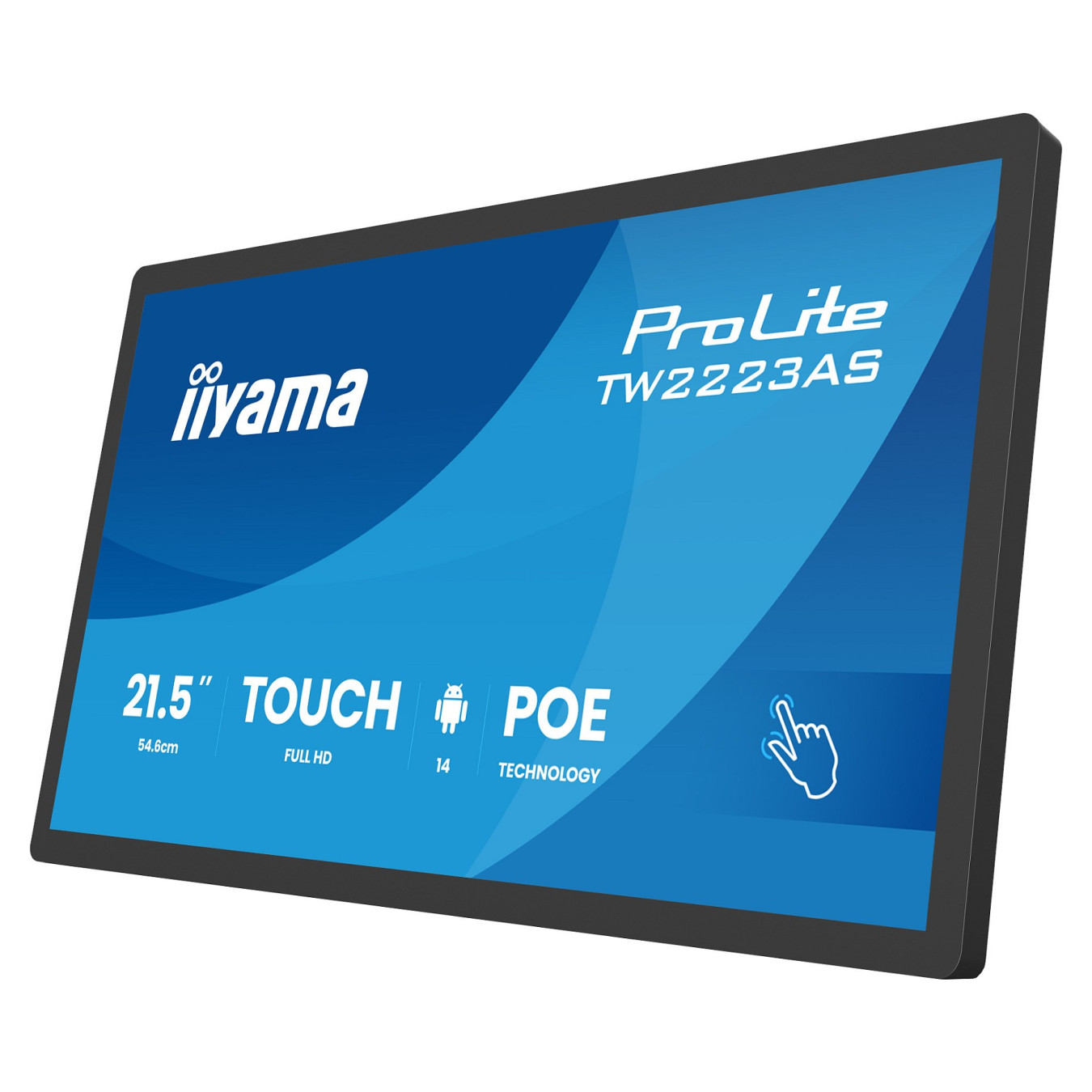 iiyama55.0cm (21.5') TW2223AS-B3P 16:9 M-Touch USBC Android — Buy in Cyprus with Fast Delivery