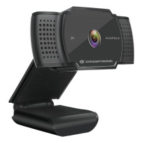 CONCEPTRONIC Webcam USB-A2.0 72° 2K 30Hz SuperHD+Mikro sw — Buy in Cyprus with Fast Delivery