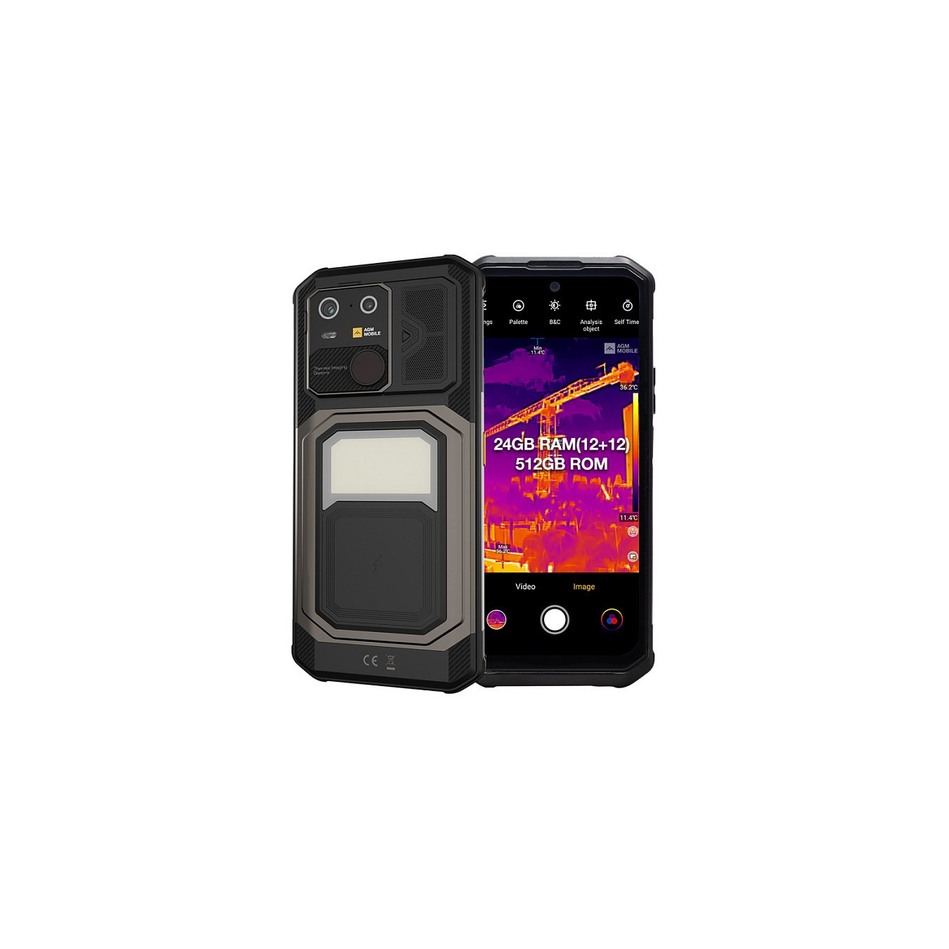 AGM MOBILE G3Pro Outdoor Smartphone 5G mit Wärmebildkamera — Buy in Cyprus with Fast Delivery