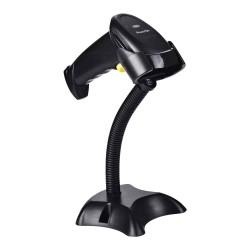 BCS-03BW BARCODE WIRELESS WIRED 2D SCANNER W STAND BLACK POWER-ON — Buy in Cyprus with Fast Delivery