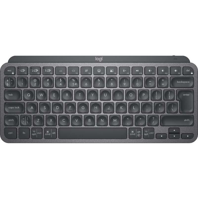 Buy Logitech MX Keys Mini - Dark Grey - Compact Wireless Illuminated Keyboard (U... in Cyprus, Nicosia, Limassol, Larnaka, Pafos