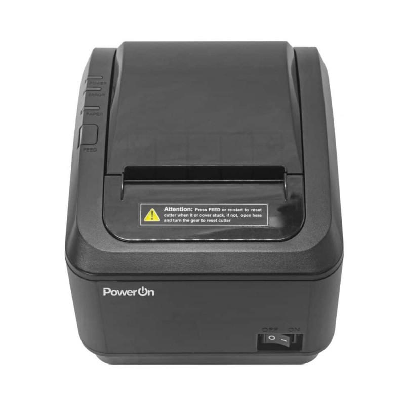 TPR-02 THERMAL RECEIPT PRINTER BLACK POWER-ON — Buy in Cyprus with Fast Delivery