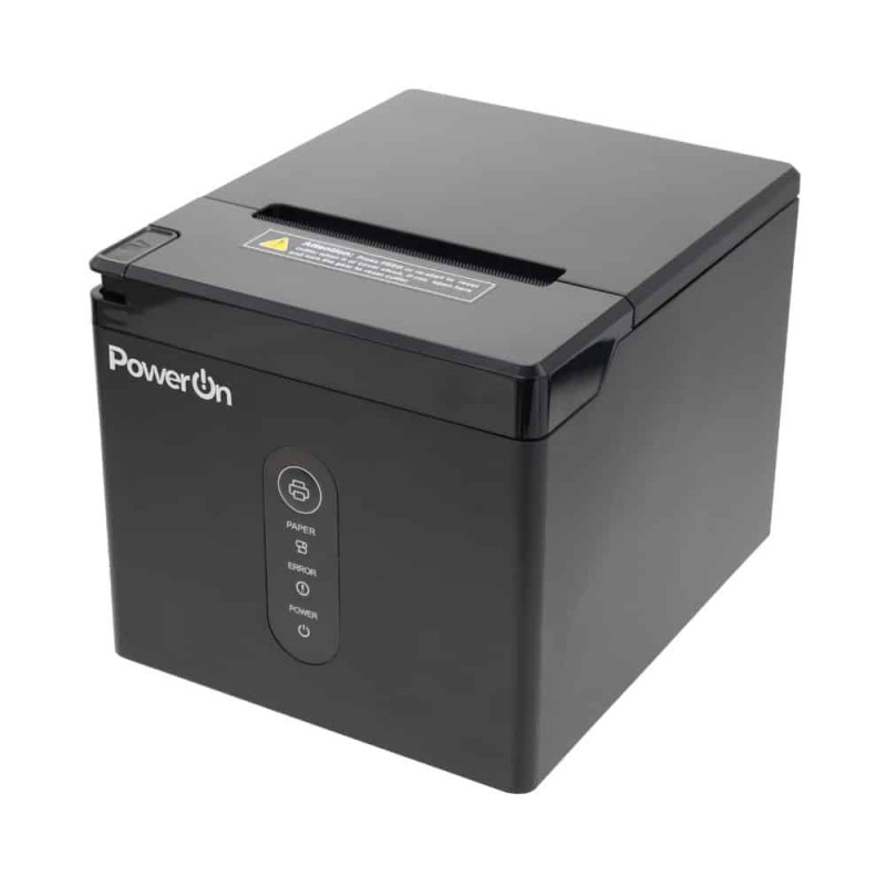 TPR-01W THERMAL RECEIPT PRINTER BLACK POWER-ON — Buy in Cyprus with Fast Delivery