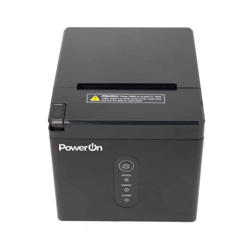 TPR-01W THERMAL RECEIPT PRINTER BLACK POWER-ON — Buy in Cyprus with Fast Delivery