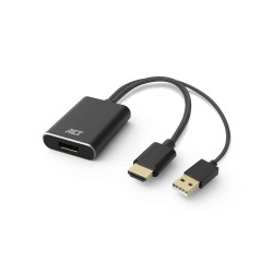 AC7536 HDMI TO DISPLAYPORT ADAPTER 4K@60HZ ACT — Buy in Cyprus with Fast Delivery