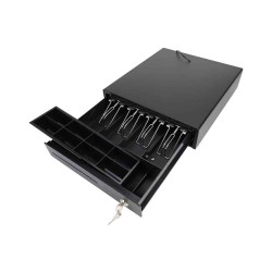 DRW-01 CASH DRAWER 335x380x90mm BLACK POWER-ON — Buy in Cyprus with Fast Delivery