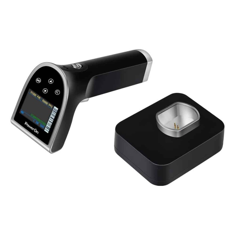 BCS-07BW BARCODE WIRELESS WIRED 2D SCANNER W LED SCREEN BLACK POWER-ON — Buy in Cyprus with Fast Delivery