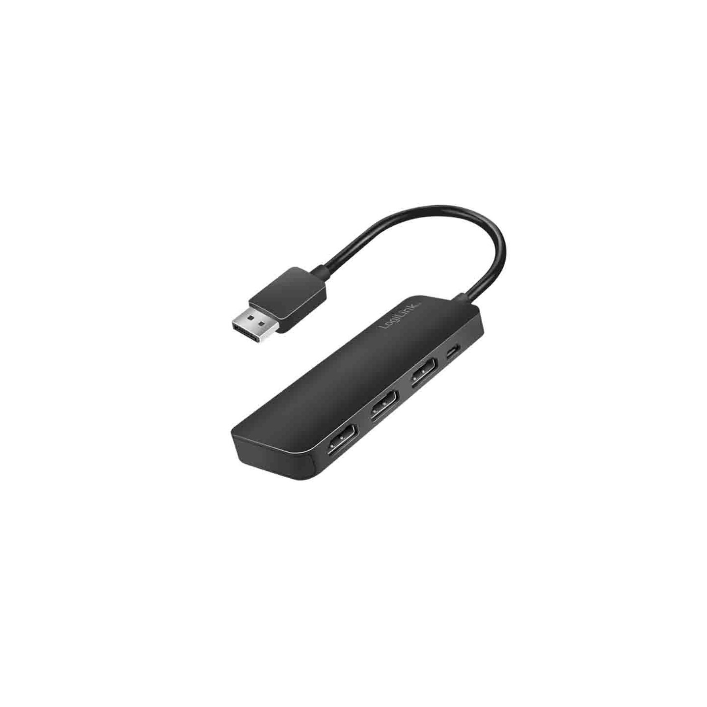 CV0146 DISPLAYPORT SPLITTER, 1x3 port, 1x DP to 3x HDMI, 4K 60 Hz, HDCP, MST LOGILINK — Buy in Cyprus with Fast Delivery