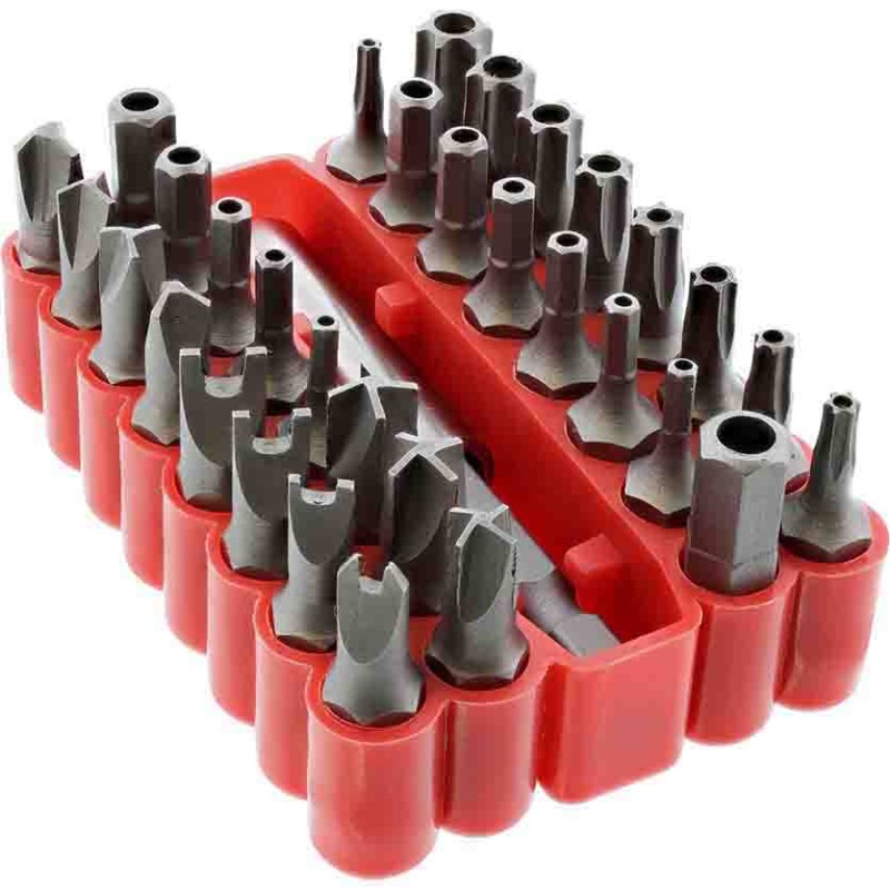 43034 MULTI BIT KIT 33 PARTS FOR SCREWDRIVER, INLINE — Buy in Cyprus with Fast Delivery