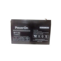 Power On BY-02 UPS Battery 12V 9Ah Lead Acid T1/T2 – 10 Year Lifespan | Armenius Store