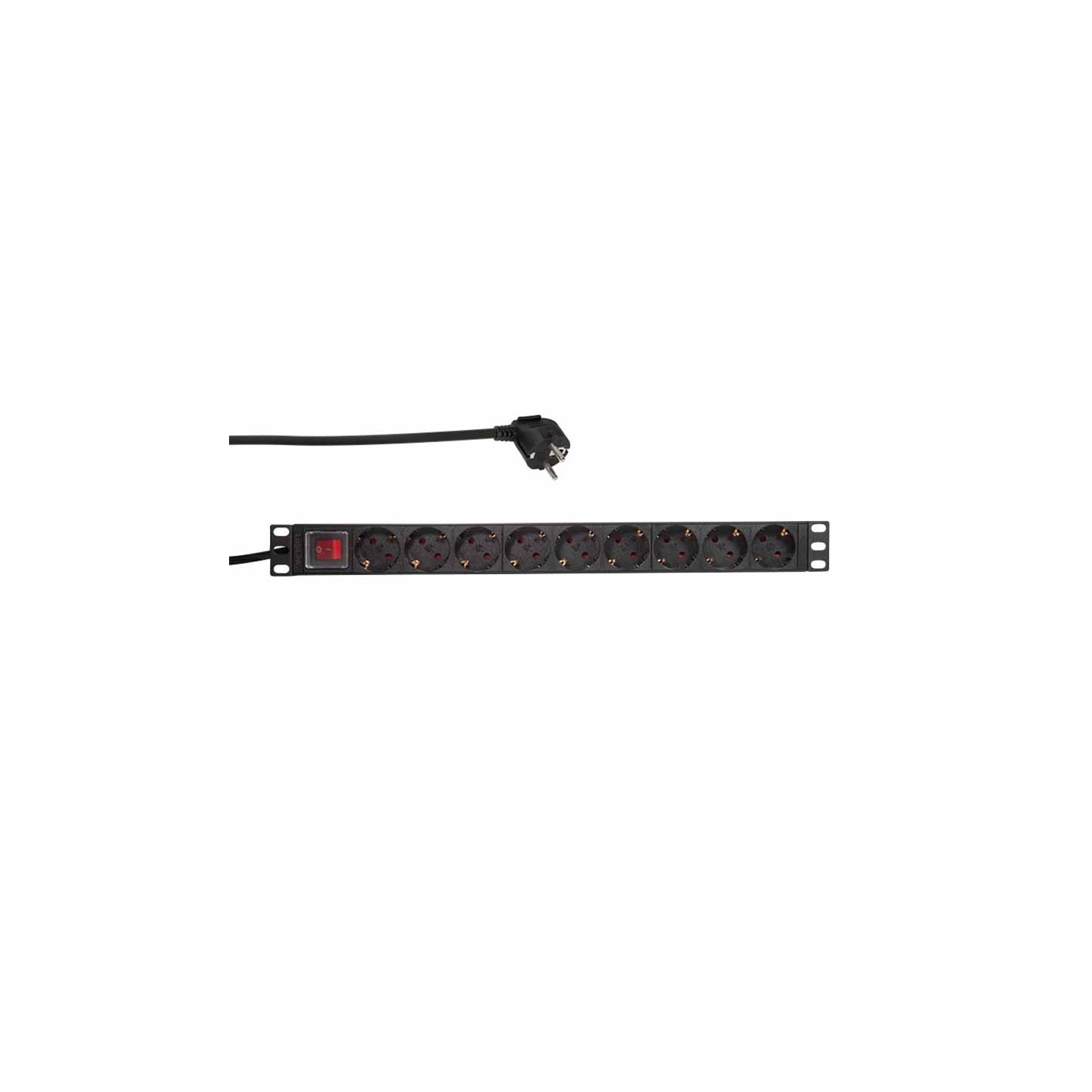 Buy PDU9C02 19' CEE7 3 9 SOCKETS W SWITCH LOGILINK in Cyprus, Nicosia, Limassol, Larnaka, Pafos