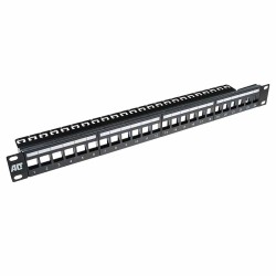 Buy PP1030 24PORTS CAT6 PATCH PANEL UNLOADED ACT in Cyprus, Nicosia, Limassol, Larnaka, Pafos