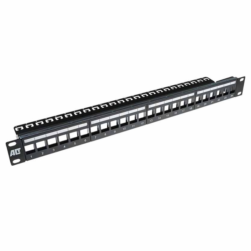 Buy PP1030 24PORTS CAT6 PATCH PANEL UNLOADED ACT in Cyprus, Nicosia, Limassol, Larnaka, Pafos