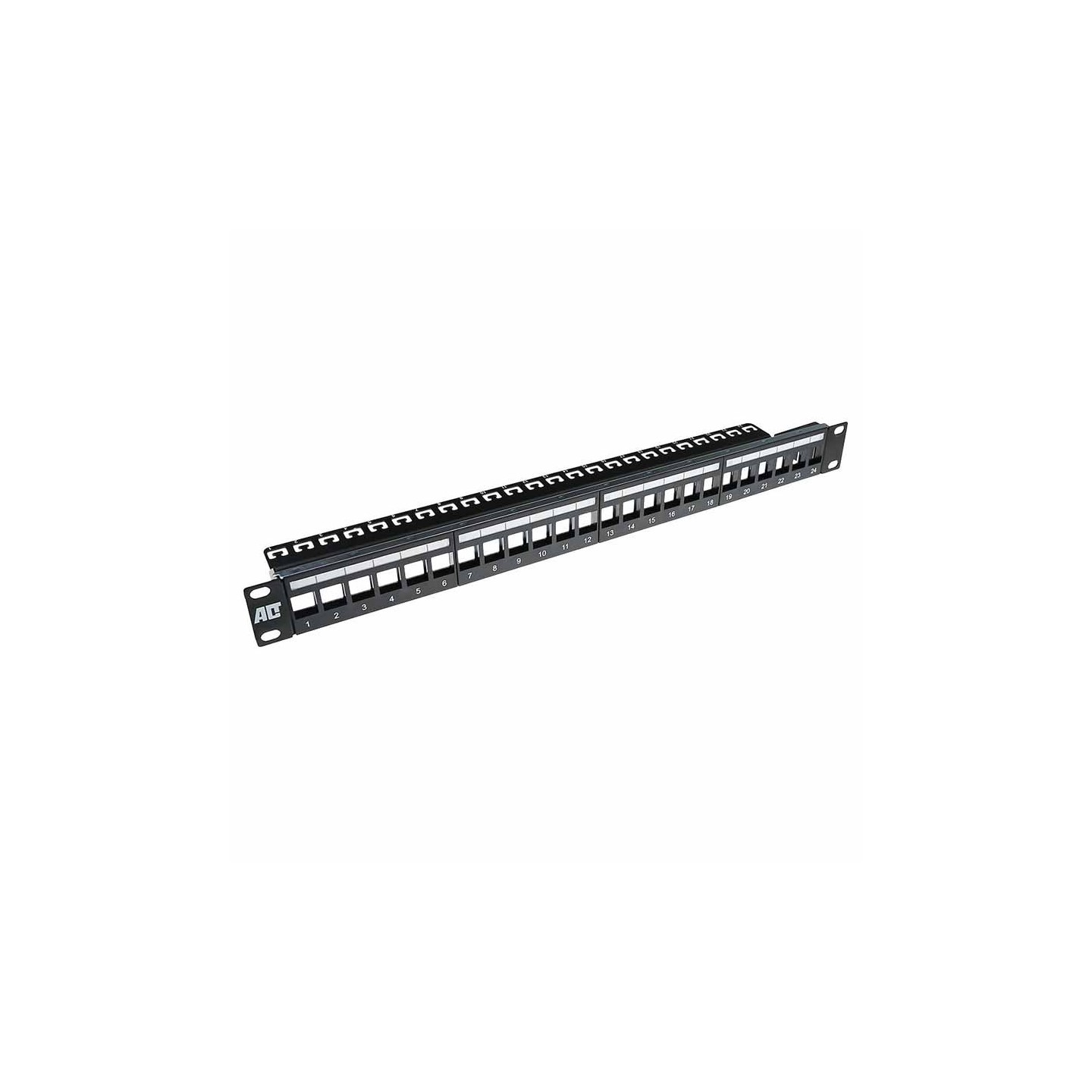 Buy PP1030 24PORTS CAT6 PATCH PANEL UNLOADED ACT in Cyprus, Nicosia, Limassol, Larnaka, Pafos