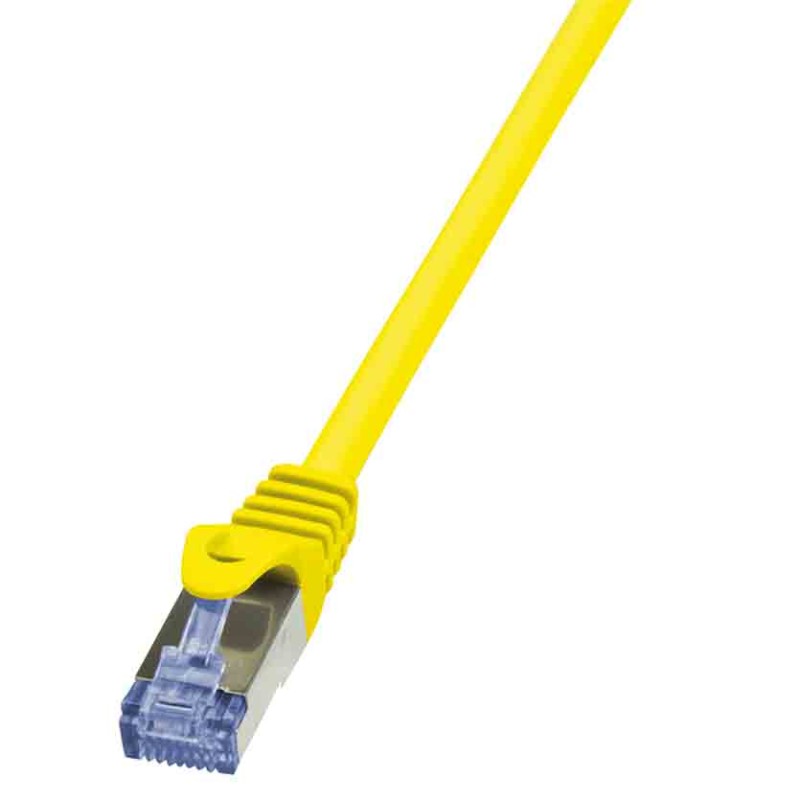 Buy CQ3027S 0.5m Cat6A YELLOW S FTP PATCH CBL PRIMELINE LOGILINK in Cyprus, Nicosia, Limassol, Larnaka, Pafos
