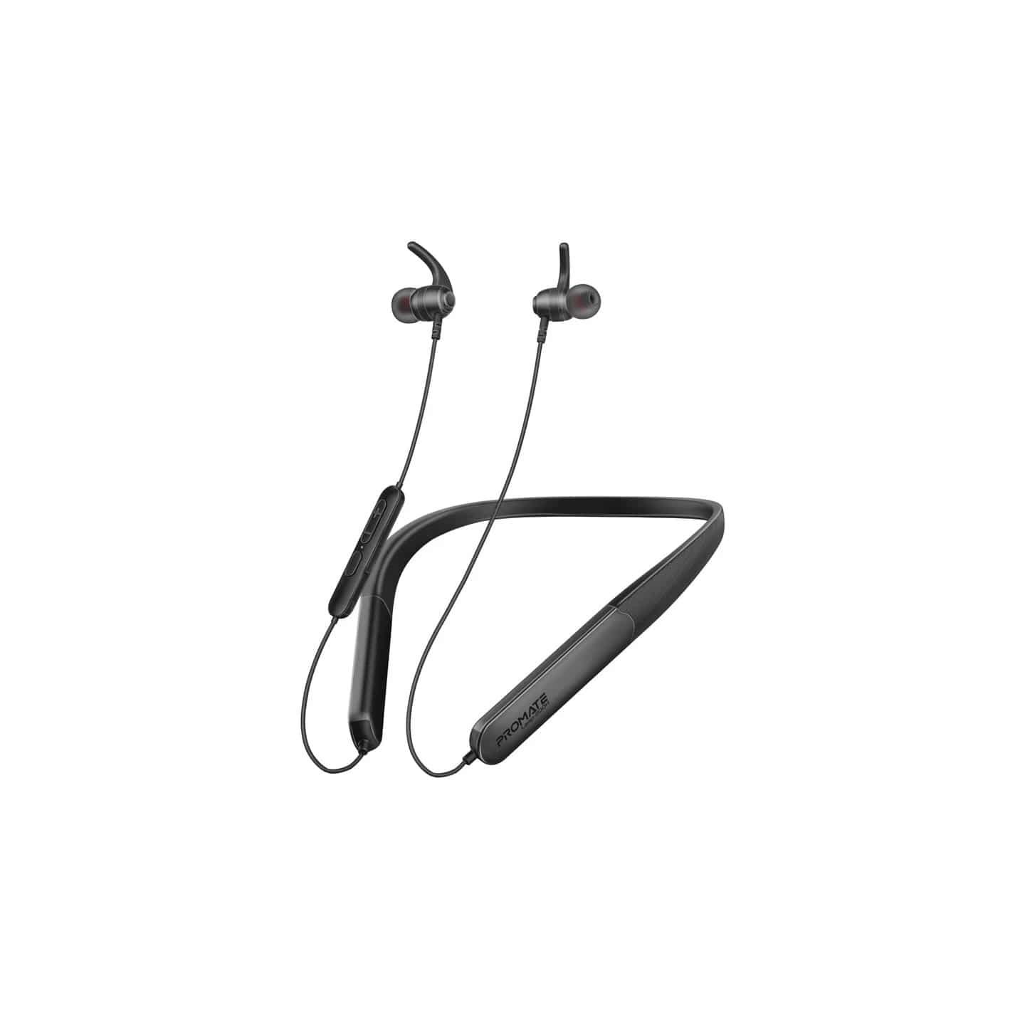 Buy LEAP-200H.BLACK SPORTFITTM HIGH FIDELITY WIRELESS ENC NECKBAND EARPHONES W 200 HOURS PLAYTIME PROMATE in Cyprus, Nicosia, Li
